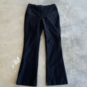 Boden Black Flare Trouser Pants, 6